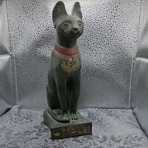 Ancient Egyptian Cat Of Goddess Bastel Sculpture